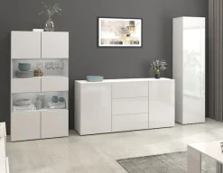 OTTO home Vitrine »Egypt« 2 Glastüren, Front Hochglanz lackiert, Korpus matt
