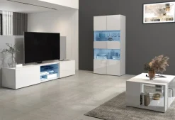 OTTO home Vitrine »Egypt« 2 Glastüren, Front Hochglanz lackiert, Korpus matt