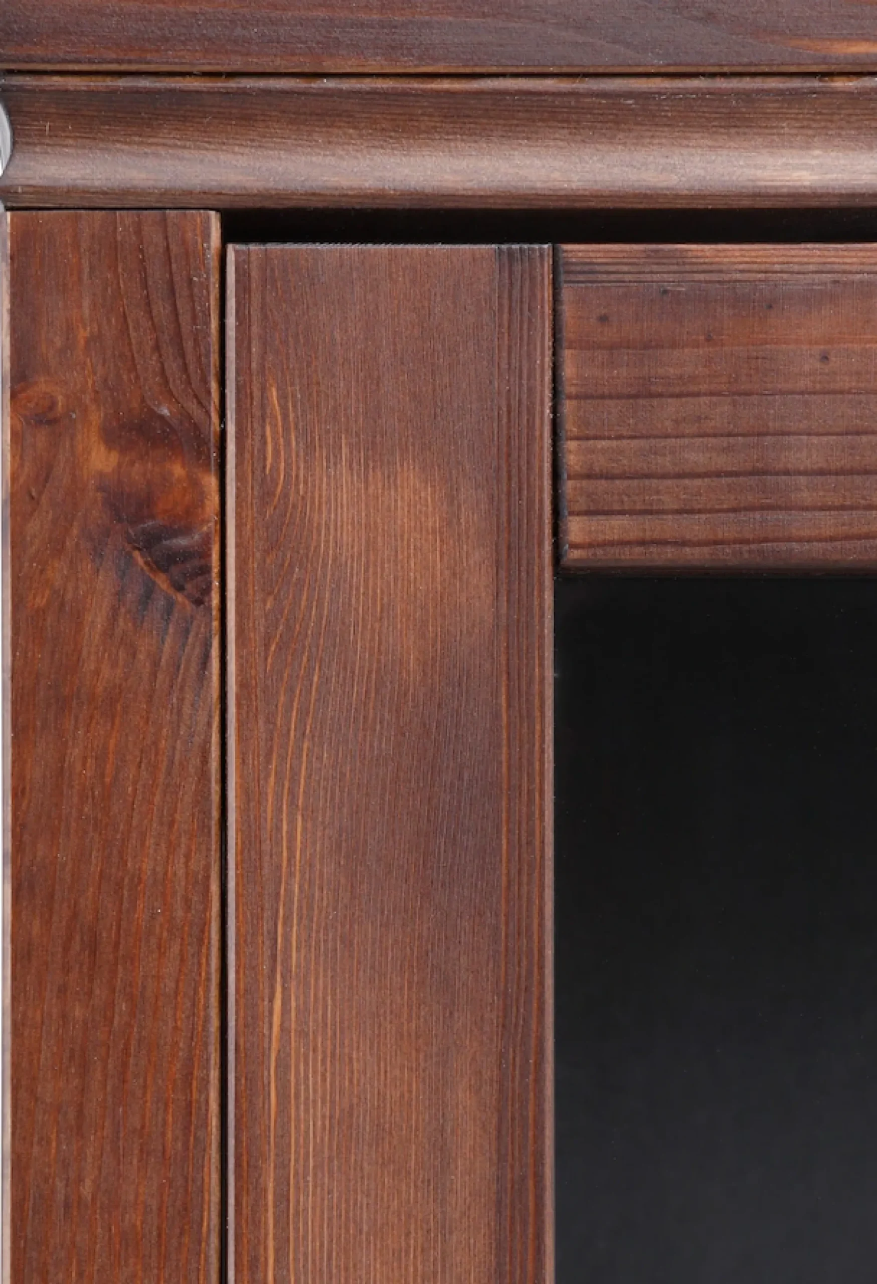 OTTO home Vitrine »Gotland« Breite 80 cm, Höhe 178 cm, mit Glastüren, aus massiver Kiefer, FSC®