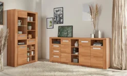OTTO home Vitrine »Kolding« teilmassiv