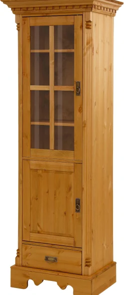 OTTO home Vitrine »Milan« Höhe 199 cm, Massivholz, FSC®-zertifiziert