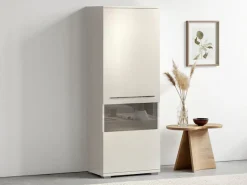 OTTO home Vitrine »Piano« (H/B/T): 161,4/60/40,2cm,UV lackiert, Soft-Close Funktion