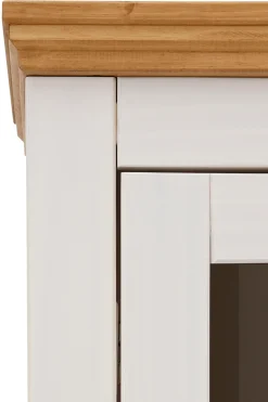 OTTO home Vitrine »Selma« Höhe 180 cm, mit schöner Holzmaserung