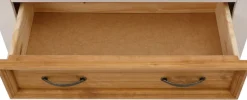 OTTO home Vitrine »Selma« Höhe 180 cm, mit schöner Holzmaserung