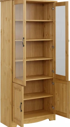 OTTO home Vitrine »Trinidad« 4-türig, Breite 85 cm
