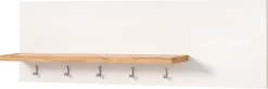 OTTO home Wandregal »KS-Westminster« Breite 130 cm, mit 5 Haken, exclusiv by Otto