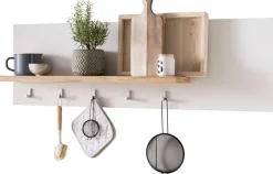 OTTO home Wandregal »KS-Westminster« Breite 130 cm, mit 5 Haken, exclusiv by Otto