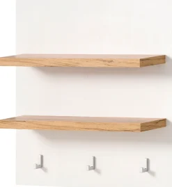 OTTO home Wandregal »KS-Westminster« mit 2 Ablageböden, 3 Haken, Breite 60 cm, exclusiv by Otto