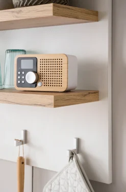 OTTO home Wandregal »KS-Westminster« mit 2 Ablageböden, 3 Haken, Breite 60 cm, exclusiv by Otto
