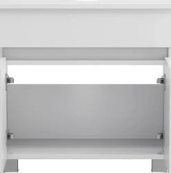 OTTO home Waschbeckenunterschrank »Bozen, Unterbeckenschrank 60 cm« griffloses Design, Maße (B/T/H): 60/35/54 cm