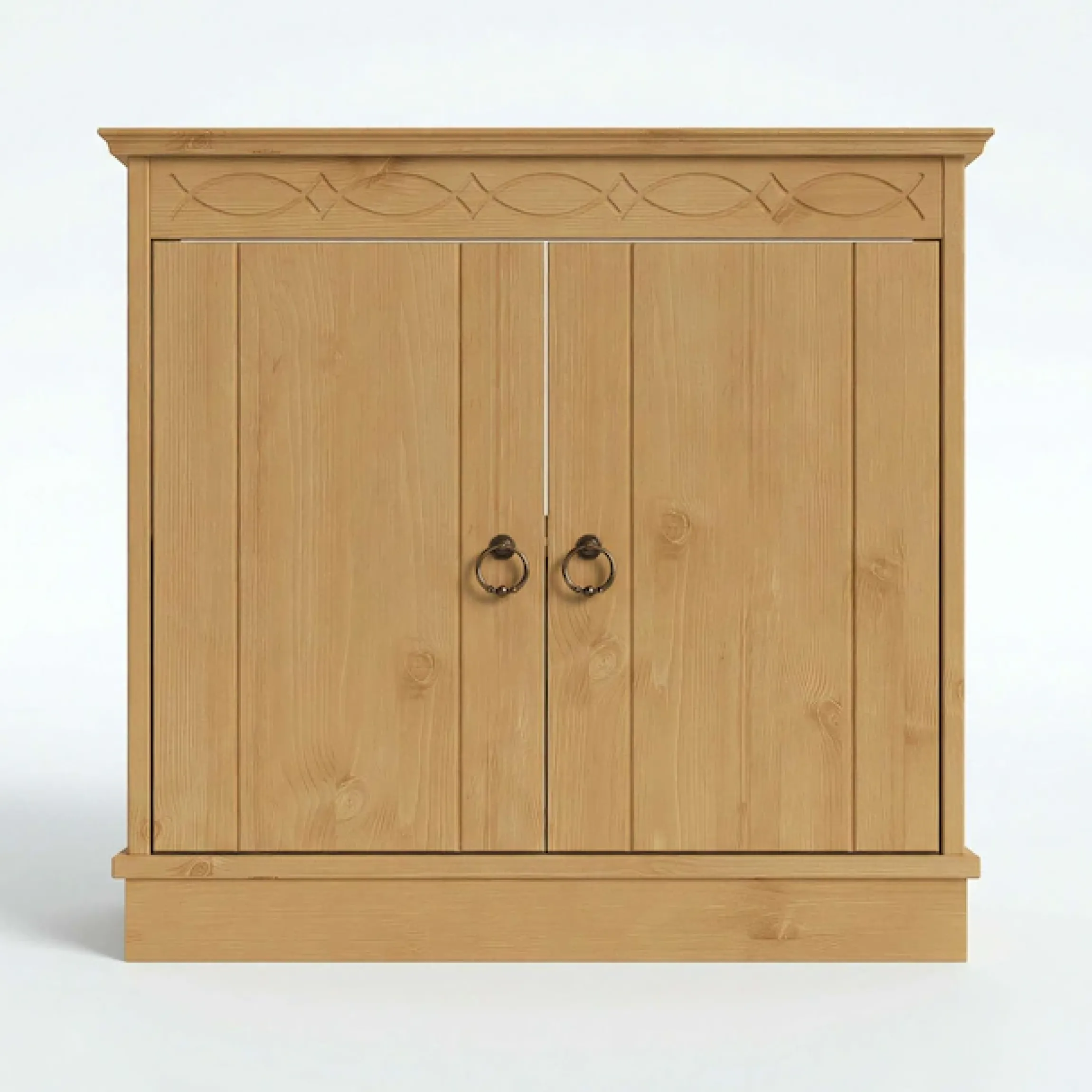 OTTO home Waschbeckenunterschrank »Indra, Badschrank, Badmöbel, Badezimmerschrank« B/T/H: 64/32/66 cm,aus massiver Kiefer, 2 Türen,FSC®-zertifiziert