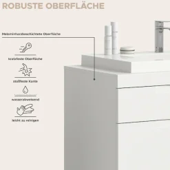 OTTO home Waschtisch »MAOI, inklusive Mineralguss-Aufsatzwaschbecken, Breite 100cm« Waschbecken, Waschbeckenschrank, Kommode, Badunterschrank