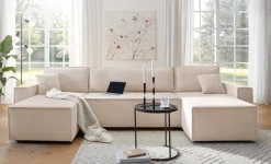 OTTO home Wohnlandschaft »CASSI L-Form, 311cm - OTTO. Verlässliche Qualität.« Schlaffunktion (133/270), Bettkasten, Cord, Unser Tiefpreis