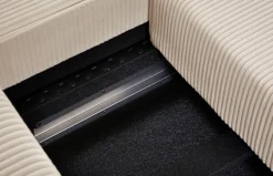 OTTO home Wohnlandschaft »CASSI L-Form, 311cm - OTTO. Verlässliche Qualität.« Schlaffunktion (133/270), Bettkasten, Cord, Unser Tiefpreis