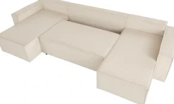 OTTO home Wohnlandschaft »CASSI L-Form, 311cm - OTTO. Verlässliche Qualität.« Schlaffunktion (133/270), Bettkasten, Cord, Unser Tiefpreis