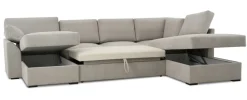 OTTO home Wohnlandschaft »Citry« Breite 309 cm, Chenille, Bettfunktion, Bettkasten, U-Form