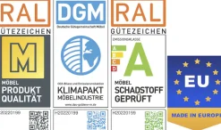 OTTO home Wohnlandschaft »Glendale, U-Form« inkl. Kopfteilverstellung, wahlweise mit Vorziehsitz und Bettkasten