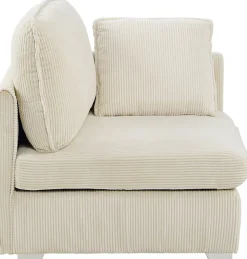 OTTO home Wohnlandschaft »Matti, Modul-Sofa, individuell stellbar, in Cord« modularer 4-Sitzer mit 2 Hockern, weicher Cordbezug