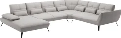 OTTO home Wohnlandschaft »Mikado U-Form« inkl. Sitztiefenverstellung und Armteilverstellung