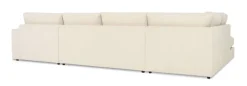 OTTO home Wohnlandschaft »Nivette, weiches Chenille« Breite 386 cm, U-Form, bodentief, 6 Zierkissen inkl.