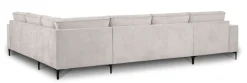 OTTO home Wohnlandschaft »OLAND Struktur fein U-Form, XXL, B: 342 cm, Skandi-Design« Skandi-Design in Struktur, Flachgewebe, Luxus-Microfaser, Boucle