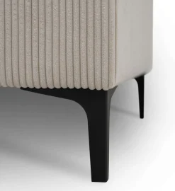 OTTO home Wohnlandschaft »OLAND Cord U-Form, XXL, B: 342 cm, Skandi-Design« Skandi-Design in Struktur, Flachgewebe, Luxus-Microfaser, Boucle