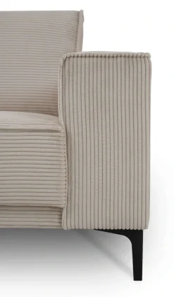 OTTO home Wohnlandschaft »OLAND Cord U-Form, XXL, B: 342 cm, Skandi-Design« Skandi-Design in Struktur, Flachgewebe, Luxus-Microfaser, Boucle