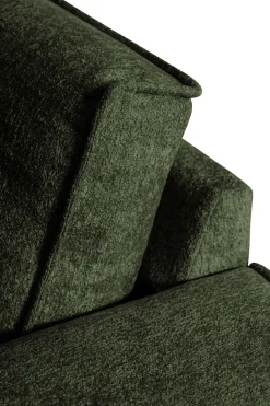 OTTO home Wohnlandschaft »OLAND Bouclé U-Form, XXL, B: 345 cm, Skandi-Design« U-Form, 345 cm, Wellenunterfederung, Skandi-Design, Metallfüße