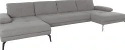 OTTO home Wohnlandschaft »Stenlille Multifunktions-Sofa, U-Form« incl. Sitztiefen-, Kopfteil- und Armteilverstellung