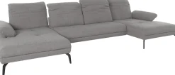 OTTO home Wohnlandschaft »Stenlille Multifunktions-Sofa, U-Form« incl. Sitztiefen-, Kopfteil- und Armteilverstellung