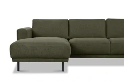 OTTO home Wohnlandschaft »Sveeva, U-Form, XXL, B.310 cm, schwarze Metallfüße« langlebiger Webstoff, mit Wellenunterfederung, viele Farben