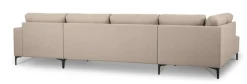 OTTO home Wohnlandschaft »Tournon U-Form, XXL Sofa, Breite 333 cm, Webstoff, Chenille« Designsofa im nordischen Stil, Wellenunterfederung, Metallfüße