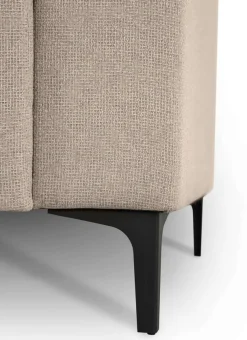 OTTO home Wohnlandschaft »Tournon U-Form, XXL Sofa, Breite 333 cm, Webstoff, Chenille« Designsofa im nordischen Stil, Wellenunterfederung, Metallfüße