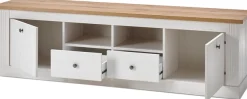 OTTO home Wohnwand »Westminster, Anbauwand im Landhausstil, Komplettset, Wohnzimmer-Set« Set, 4 Stk. tlg.
