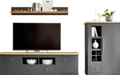 OTTO home Wohnwand »Westminster, Anbauwand im Landhausstil, Komplettset, Wohnzimmer-Set« Set, 3 Stk. tlg.