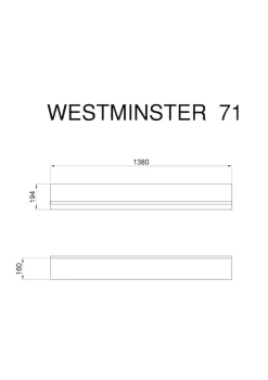 OTTO home Wohnwand »Westminster, Anbauwand im Landhausstil, Komplettset, Wohnzimmer-Set« Set, 3 Stk. tlg.