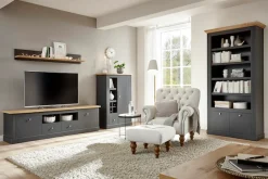 OTTO home Wohnwand »Westminster, Anbauwand im Landhausstil, Komplettset, Wohnzimmer-Set« Set, 3 Stk. tlg.