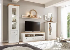 OTTO home Wohnwand »Westminster, Anbauwand im Landhausstil, Komplettset, Wohnzimmer-Set« Set, 4 Stk. tlg.