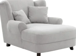 OTTO home XXL-Sessel »Oase, B: 120 cm, Sitzhöhe: 50 cm - OTTO. Verlässliche Qualität.« Loungesessel mit 2 Zierkissen & Massivholzfüße