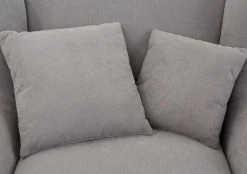 OTTO home XXL-Sessel »Oase, B: 120 cm, Sitzhöhe: 50 cm - OTTO. Verlässliche Qualität.« Loungesessel mit 2 Zierkissen & Massivholzfüße