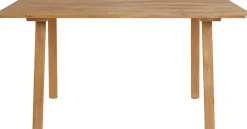 OTTO products Esstisch »Alessja« Breite 130 oder 150 cm, Eiche Massivholz mit veganem Bio-Öl behandelt