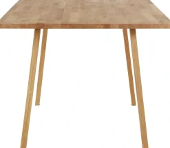 OTTO products Esstisch »Alessja« Breite 130 oder 150 cm, Eiche Massivholz mit veganem Bio-Öl behandelt
