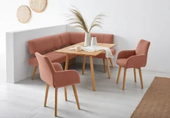 OTTO products Esstisch »Alessja« Breite 130 oder 150 cm, Eiche Massivholz mit veganem Bio-Öl behandelt