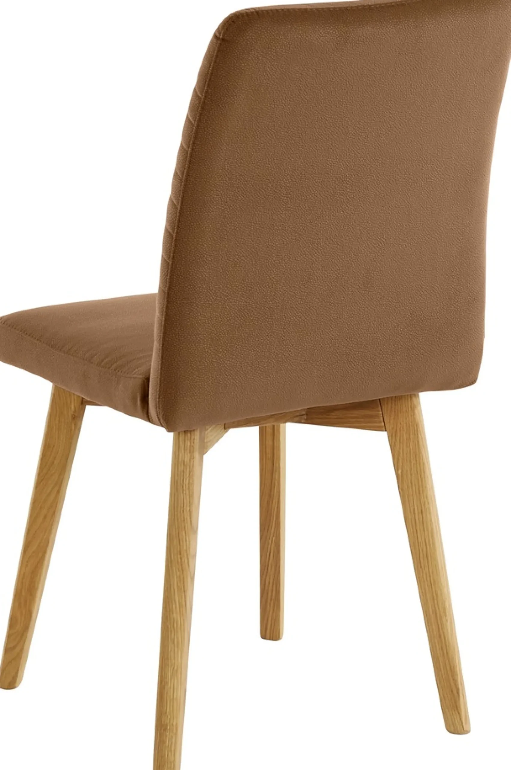 OTTO products Esszimmerstuhl »Alessja« (Set) 2 Stk.Bezug aus Microfaser, Gestell aus Eiche Massivholz