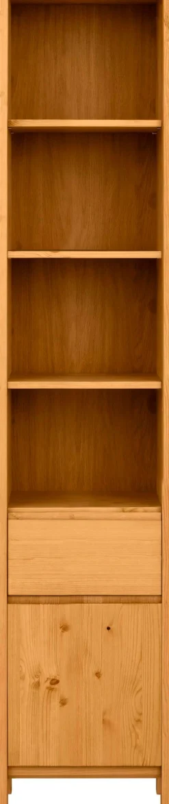 OTTO products Hochschrank »Jorrick« Breite 40 cm, Massivholz Kiefer mit Bio Öl/Wachs behandelt