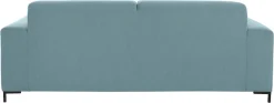 OTTO products 3-Sitzer »Grazzo, zeitlos und elegant, moderne Sitzheftung« hochwertige Stoffe aus recyceltem Material, Steppung im Sitzbereich