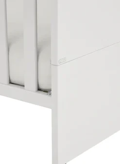 PAIDI Babybett »LITTLE SNU 70x140cm in Beige oder Weiß, umbaubares Kinderbett« Gitterbett 4-fach höhenverstellbar, entnehmbare Sprossen, Juniorbett