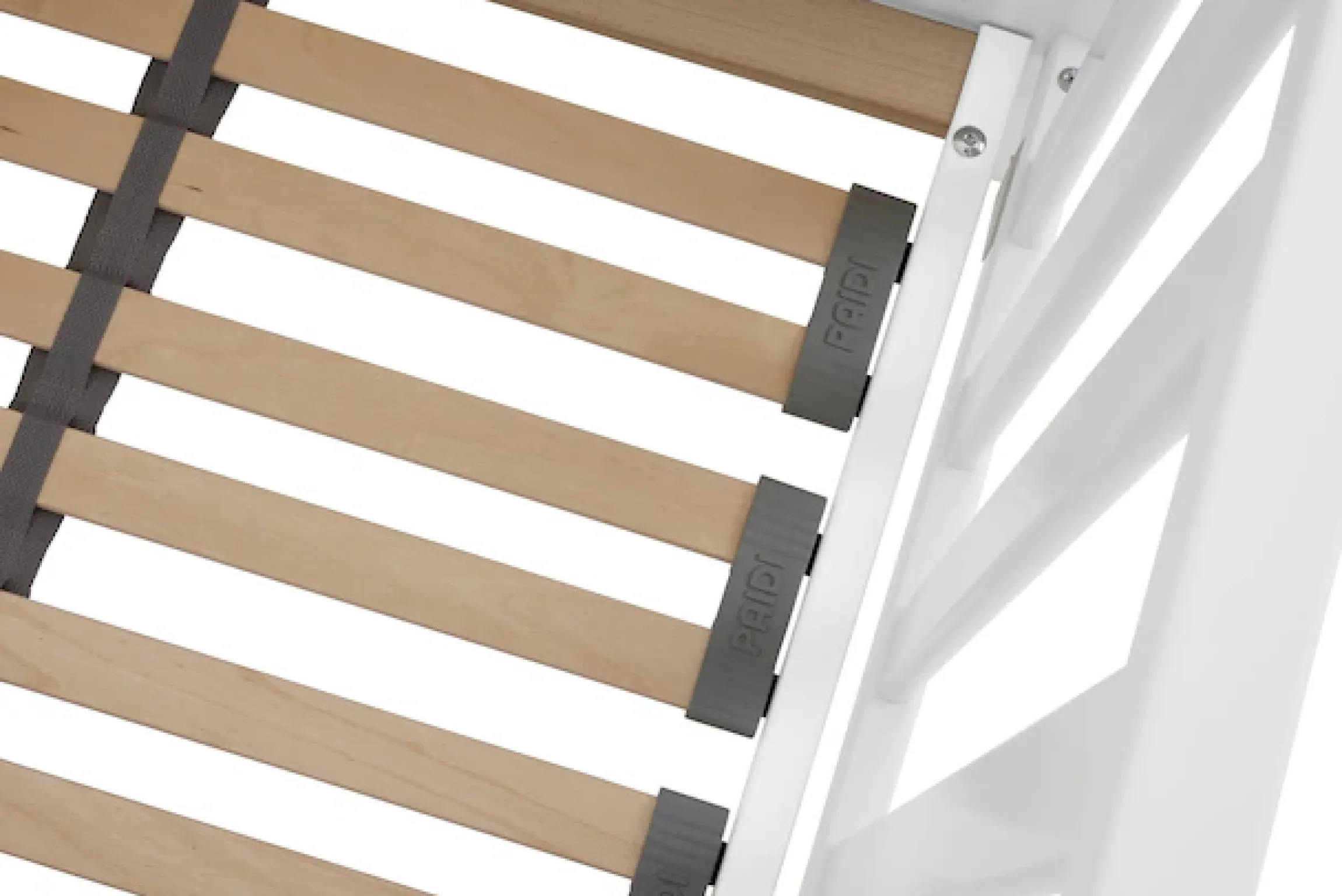 PAIDI Babybett »LITTLE SNU 70x140cm in Beige oder Weiß, umbaubares Kinderbett« Gitterbett 4-fach höhenverstellbar, entnehmbare Sprossen, Juniorbett