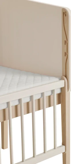 PAIDI Beistellbett »LITTLE CLOUD« mit Lattenrost, variabel höhenverstellbar, umbaubar zum Tiny Sofa
