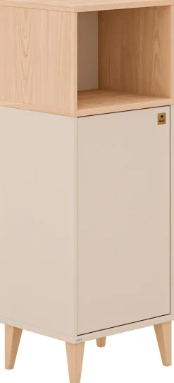 PAIDI Highboard »MILA & BEN Steiff by PAIDI in Beige,inkl. Spielkiste mit Deckel« stabiles Regal mit Massivholz-Füßen, Standregal, geprüfte Qualität